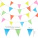Hirland flags, L-100 m, (200 flags), flag 23 x 35 cm