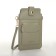 Female bag, cross-bodi, on the magnet, the color is green