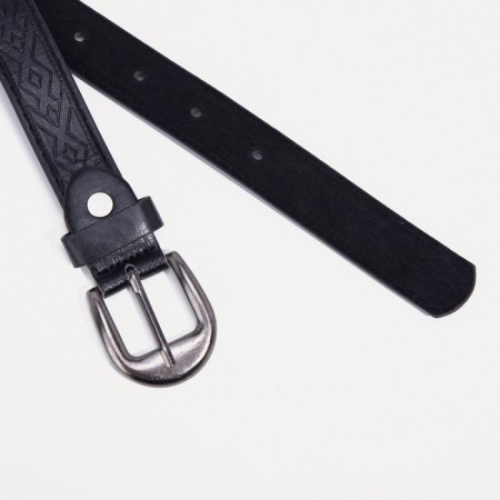 Building belt, width 2.2 cm, screw, buckle metal, black color-1