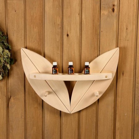 Shelf “two -leaf” hanger for oil with 2 hooks, 5 openings for oil-1