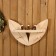 Shelf “two -leaf” hanger for oil with 2 hooks, 5 openings for oil