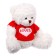 Soft toy "Favorite Bear", 20 cm, Mix colors