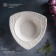 Porcelain salad Magistro "Blanche. Rose ", 740 ml, d = 25 cm, white color