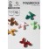 Suspension "Dog", set 10pcs, color mix