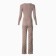 Home female set (jumper/pants), coffee color, size 48
