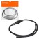 Pump for manual fuel pump Airline "Pear", 1.5 m with a valve, black