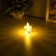 Night "Candle" LED from batteries transparent 3xlr41 3.5x3.5x5 cm