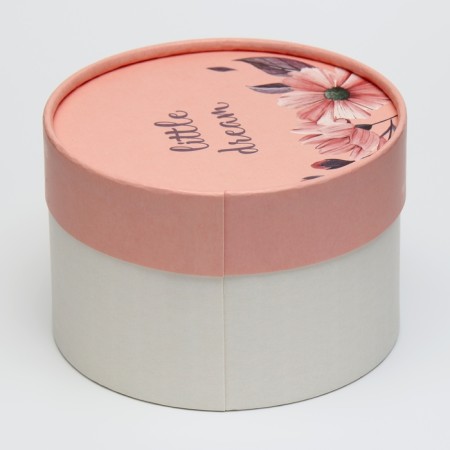 Box Gift round "Little Dream" 12.5*12.5*8.5cm-1