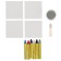 Aquagram set, 6 colors