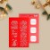 Schildik for a gift "Parcel from Santa Claus", set 6 pieces, 16 x 24 cm, new year