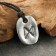 Amulet "Scandinavian runes", rune dagaz, 21x29mm, metal