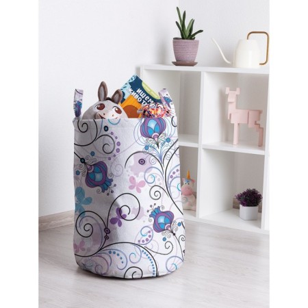 Toy basket "Royal curls, size 35x50 cm