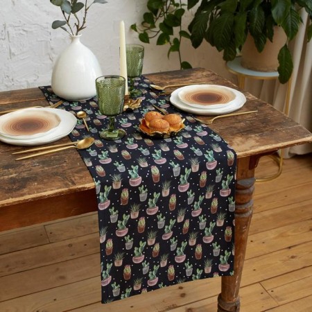 The path to the Ethel Succulents 40x149cm, 100% cotton, sarzha 190 g/m2