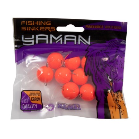 Cargo Cheburashka painted collapsible Yaman 10 pcs., 40 g, orange-4