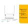 Wi-Fi router TP-Link TL-WR844N, 300 Mbit/s, 4 ports 100 Mbps, white