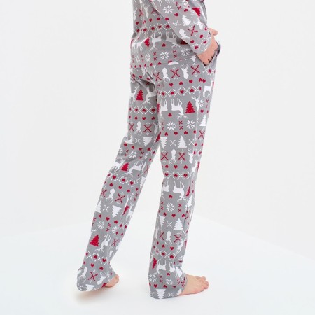 Pajama New Year's male KAFTAN "Scandinavia", size 54-5