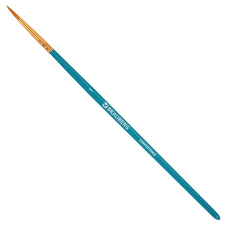 System of brushes synthetics 10 pieces, Brauberg, round; oval; flat; Liners-3