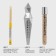 Eye pencil Influence Beauty Spectrum, automatic, tone 12