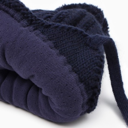 Baby hat, blue color, size 48-52-1