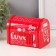Casket metal mailbox "Love" red 13.3x8x9.5 cm