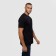T -shirt male, black color/print mix, size 2xl