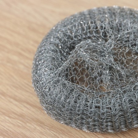 Metal raccoon metal sponge, wicker, galvanized, 30 g-1