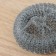 Metal raccoon metal sponge, wicker, galvanized, 30 g