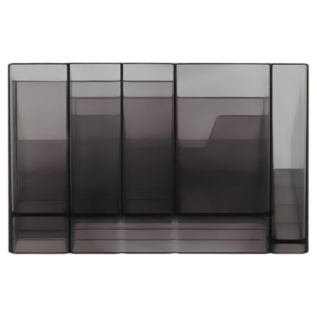 Organizer stand for the Cascade office, tinted gray-4