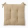 Siddle on the chair Ethel Kitchen 42x42 cm, col. Beige, 100% HL, sarzha 250 g/m2
