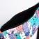 Youth bag with zipper, colorful/green color
