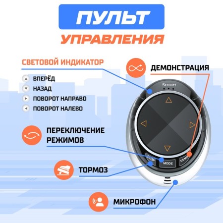 Radio -controlled Voice, voice control, Russian language, blue color-2