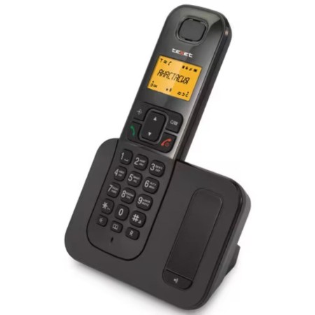 Texet TX-D6605A DecT phone, base and tube kit, polyphony, black-1