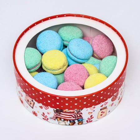 Box for Makarun Tubus with the window "February 14" 21 x 21 x 7 cm-1
