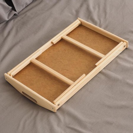 Folding breakfast table, 50 × 30cm, with handles-8