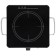 Infrared plate Leonord Le-1747, 2000 watts, 1 burner, 75 cm, black