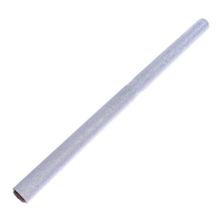 Film self -adhesive color dyvente, 0.45 x 1 m, 100 μm, silver with sparkles-2