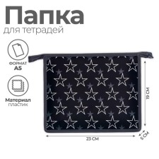 Folder for notebooks A5, 190 x 230 x 50 mm, lightning from above, plastic, calligrata 