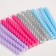 Set of candles for the cake "Happy Birthday", 12 pieces, cold heart
