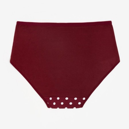 Cowards women's slips, burgundy color, size 58-60-2