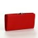Women's wallet 03-01-01, 18.5*4*9 cm, 4 departure, 2 Potd/frame, d/cards, d/coins, on magnets, red