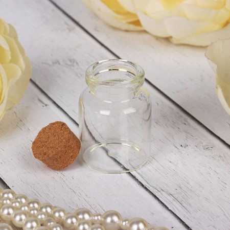 The basis for creativity and decoration is a bottle with a traffic jam, 15 ml-1