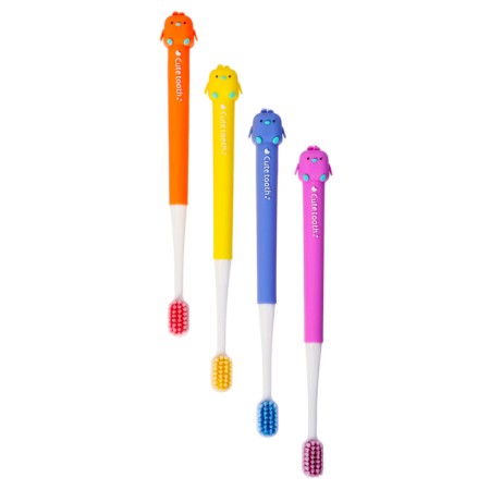 Toothbrush Children's Cute, bird-16