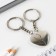 Key keychain, non -memorials “You are my half” 8 x 3 cm