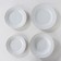 Service table porcelain "Dove", 36 items, 4 types of plates