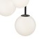 Suspension lamp Maytoni Mod321PL-03B, 3CHE14, 40W, 40x40x222.5 cm, black color