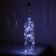 Garland “thread” 2 m dew with a cork, IP20, silver thread, 20 LED, white glow, lr44x3