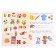 Developing tasks with stickers, 3 years