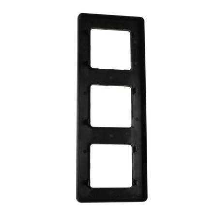 Frame Legrand Inspiria, 3 Post, Anthracite-1