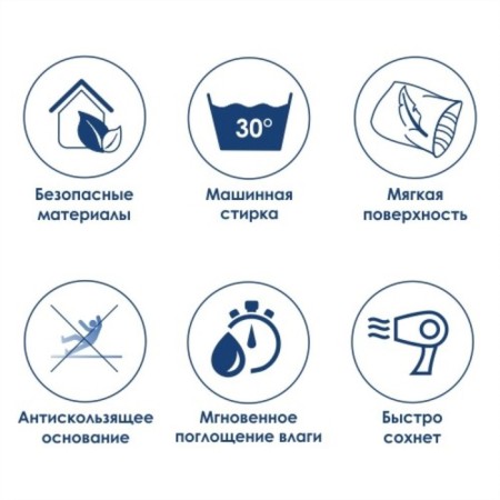 Bathroom mat VILS BM-1011-5