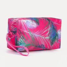 Lightning cosmetic bag, pink color